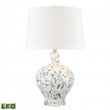 ELK Home H0019-8030-LED - Rueben Crescent 27&#39;&#39; High 1-Light Table Lamp - Blue - Includes LED Bulb