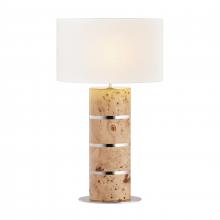 ELK Home H0809-11133 - Cahill 28&#39;&#39; High 1-Light Table Lamp - Natural Burl