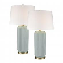 ELK Home S0019-10294/S2 - Knox 30&#39;&#39; High 1-Light Table Lamp - Set of 2 Light Blue