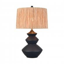 ELK Home S0019-11177 - Lombard 27&#39;&#39; High 1-Light Table Lamp - Black