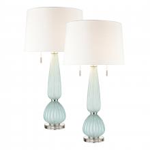 ELK Home S0019-8039/S2 - Mariani 34&#39;&#39; High 2-Light Table Lamp - Set of 2 Blue