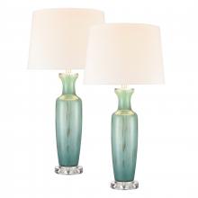 ELK Home S0019-8040/S2 - Abilene 32&#39;&#39; High 1-Light Table Lamp - Set of 2 Green