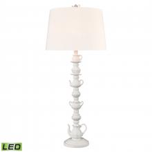 ELK Home S0019-8582-LED - Rosetta Cottage 35&#39;&#39; High 1-Light Table Lamp - Matte White - Includes LED Bulb