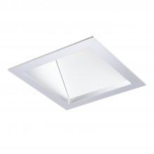 Cooper Lighting Solutions 41SWWH - 4&#34; SQ WALL WASH TRIM,SEMI SPEC CLEAR