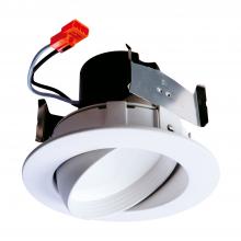 Cooper Lighting Solutions RA406930WHR - 4&#34; LED ADJ WHITE BAFFLE 90CRI 3000K R