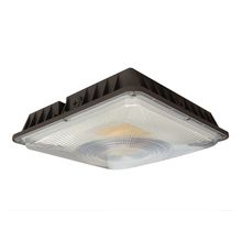 Cooper Lighting Solutions CLCSLED-55-SM-UNV-BPC - 56W LED CANOPY 120-277 4000K BRONZE, PC