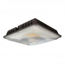 Cooper Lighting Solutions CLCSLED-55-SM-UNV - 56W LED CANOPY 120-277 4000K BRONZE