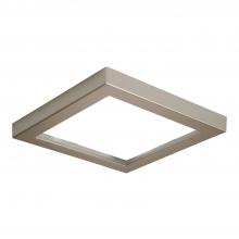 Cooper Lighting Solutions SMD12STRMSN-EM - 12&#34; SMD-EM SQ, SATIN NICKEL TRIM OVER