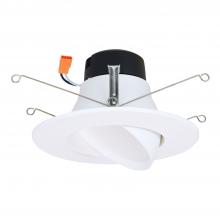 Cooper Lighting Solutions LA56069301EWH-CA - 56&#34;  LA GIMBAL WHT BFFL 90CRI 3000K-CA