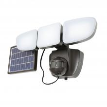 Cooper Lighting Solutions SLFS2AM3B - 180DEG MOTION, SOLAR TRIPLE, 2000 LM, BR