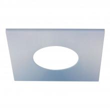 Cooper Lighting Solutions JBD4STRMSN - 4&#34; JBD SQUARE OVERLAY, SATIN NICKEL