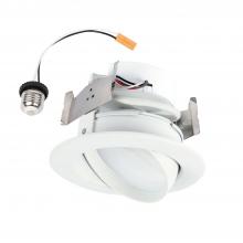 Cooper Lighting Solutions RA4LS9FSD2W1EWH - 4&#34; RA, 600/900LM, 5CCT, D2W, 120V, WHITE