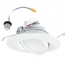 Cooper Lighting Solutions RA56LS9FSD2W1EWH - 5/6&#34; RA, 600/1000LM, 5CCT, D2W, 120V, WH