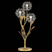 Currey 6000-0895 - Dandelion Silver & Gold Table Lamp