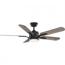 Progress Lighting, a Hubbell affiliate P250007-108-30 - P250007-108-30 54IN 5 BLADE FAN W/LTE