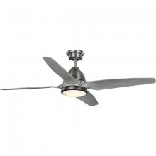 Progress Lighting, a Hubbell affiliate P250009-081-30 - P250009-081-30 56IN 4-BLADE FAN W/LGT