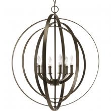 Progress Lighting, a Hubbell affiliate P3889-20 - P3889-20 6-60W CAND SPHERE FOYER LANT