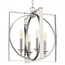 Progress Lighting, a Hubbell affiliate P500130-104 - P500130-104 4-60W PENDANT