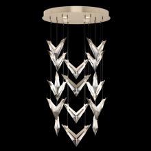 Fine Art Handcrafted Lighting 100053-6 - Blade 32&#34;W Round Pendant