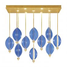 Fine Art Handcrafted Lighting 100056-31 - Embark 59&#34;W Rectangular Pendant