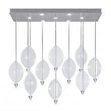 Fine Art Handcrafted Lighting 100056-43 - Embark 59&#34;W Rectangular Pendant