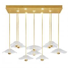 Fine Art Handcrafted Lighting 100062-33 - Embark 61.75&#34;W Rectangular Pendant