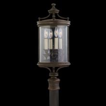Fine Art Handcrafted Lighting 559483ST - Louvre 28&#34;H Outdoor Adjustable Pier/Post Mount
