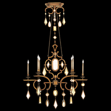 Fine Art Handcrafted Lighting 726040-1ST - Encased Gems 50&#34;W Oblong Chandelier