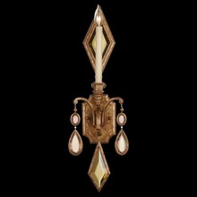 Fine Art Handcrafted Lighting 728850-1ST - Encased Gems 29&#34;H Sconce