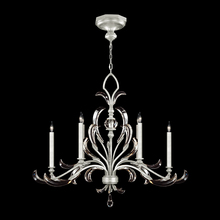 Fine Art Handcrafted Lighting 739240-SF4 - Beveled Arcs 44&#34; Oblong Chandelier