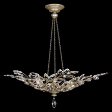 Fine Art Handcrafted Lighting 753740ST - Crystal Laurel 47&#34;W Round Pendant