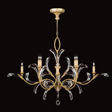 Fine Art Handcrafted Lighting 761640ST - Beveled Arcs 57&#34;W Round Chandelier