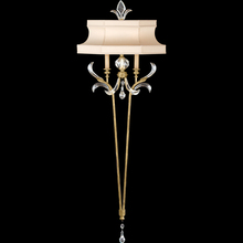 Fine Art Handcrafted Lighting 768450ST - Beveled Arcs 66&#34;H Sconce