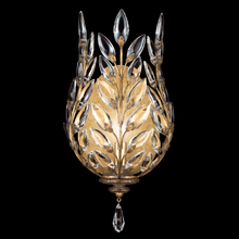 Fine Art Handcrafted Lighting 773850ST - Crystal Laurel 17&#34;H Sconce