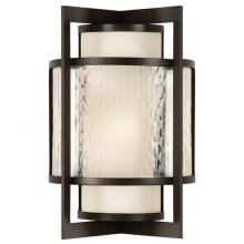 Fine Art Handcrafted Lighting 818281ST - Singapore Moderne Outdoor 24&#34; Outdoor Wall Sconce