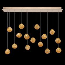 Fine Art Handcrafted Lighting 868240-22LD - Vesta 48&#34;W Rectangular Pendant