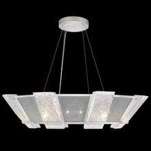 Fine Art Handcrafted Lighting 890640-12ST - Crownstone 38&#34;W Round Pendant