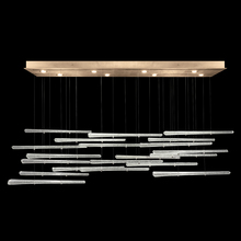 Fine Art Handcrafted Lighting 894840-232ST - Elevate 54&#34;W Rectangular Pendant