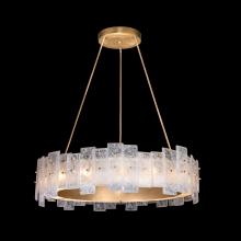Fine Art Handcrafted Lighting 910340-2ST - Lunea 33&#34;W Round Pendant