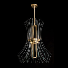 Fine Art Handcrafted Lighting 916840-2ST - Newton 27.5&#34;W Round Pendant
