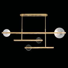 Fine Art Handcrafted Lighting 921240-3ST - Selene 66.5&#34;W Pendant